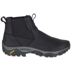 Merrell Moab Adventure Chelsea Boot Black Waterproof Leather (Men's) -Dansko Shop black 3 0ed43322 4ed8 43cf 8aff de9918d508bc