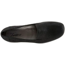 Trotters Jenn Mini Dots Black Patent Suede Leather (Women's) -Dansko Shop black 6 11385a41 b08d 447a a3bd 336ec5a451d2