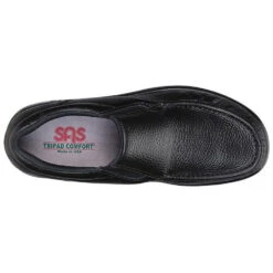 SAS Side Gore Loafer Black Leather (Men's) -Dansko Shop black 6 3caa5b63 7a1e 4807 acea ee9d0fd0d885