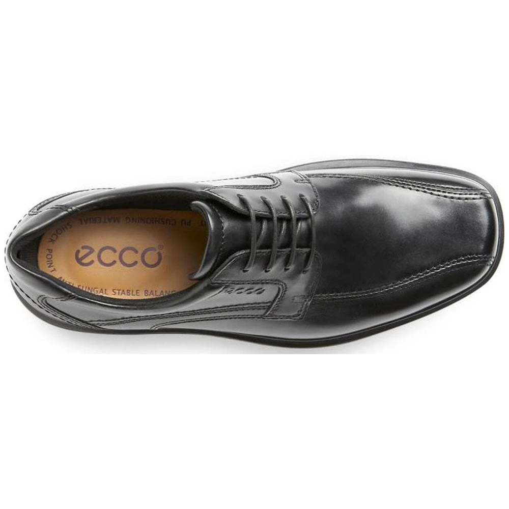 Ecco Helsinki Bike Toe Lace Black Leather (Men's) 7 Ecco Helsinki Bike Toe Lace Black Leather (Men's) - Image 5