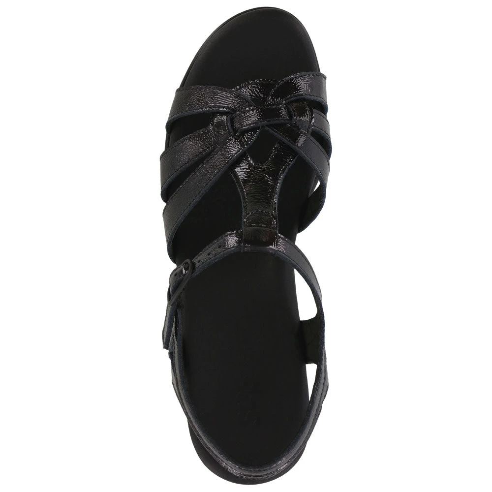 SAS Aurora Sandal Carbon Black Leather (Women's) 8 SAS Aurora Sandal Carbon Black Leather (Women's) - Image 6