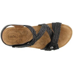 Taos Trulie Sandal Black Leather (Women's) -Dansko Shop black 6 b7ecff58 c807 4b7b b92f 70c0bec2a149