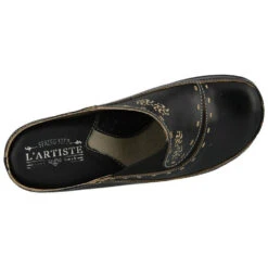 L'Artiste By Spring Step Chino Clog Black Leather (Women's) -Dansko Shop black 6 e621a843 c166 4a61 a2eb 6fee6c985be0