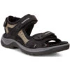 Ecco Yucatan Sandal Black/Mole/Black (Women's) -Dansko Shop black mole 1