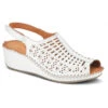 Spring Step Bohemianish Sandal White Leather (Women's) 1 Spring Step Bohemianish Sandal White Leather (Women's) -Dansko Shop bohe 1