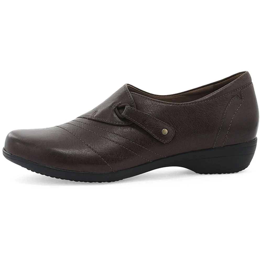 Dansko Franny Slip-On Chocolate Burnished Calf (Women's) 4 Dansko Franny Slip-On Chocolate Burnished Calf (Women's) - Image 2