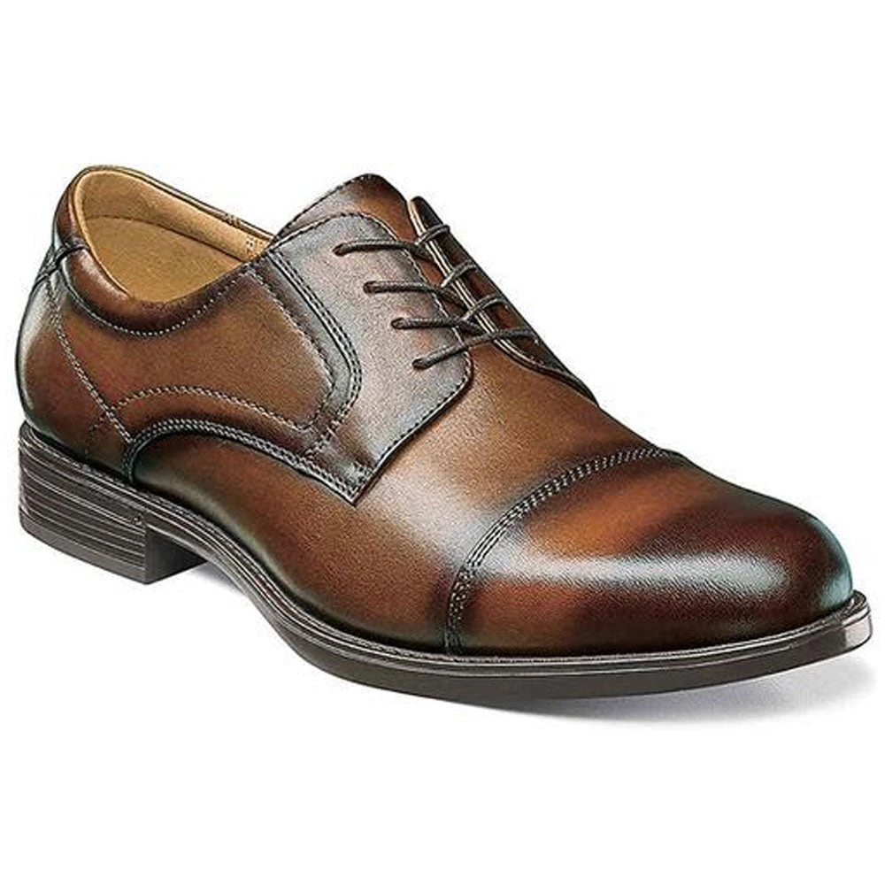 Florsheim Midtown Cap Toe Oxford Cognac Leather (Men's) 3 Florsheim Midtown Cap Toe Oxford Cognac Leather (Men's)