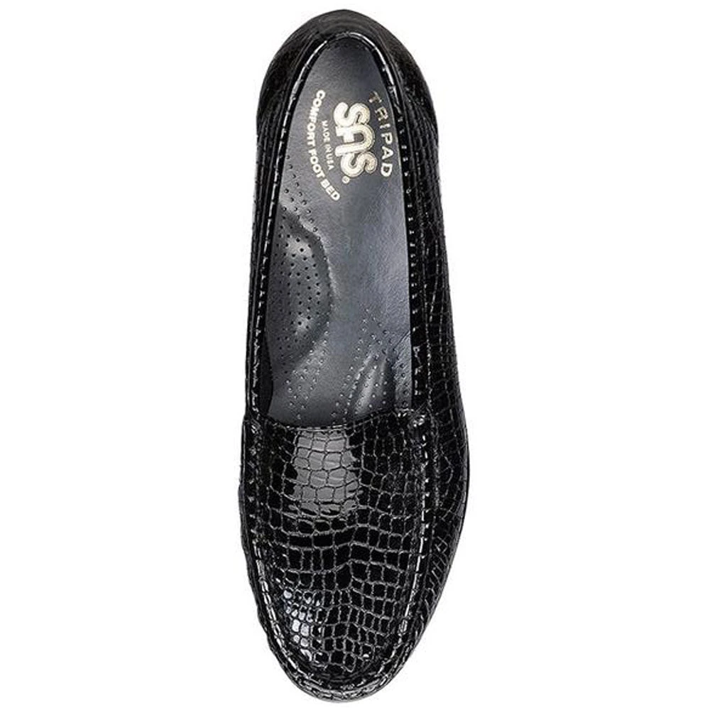 SAS Simplify Loafer Black Croc (Women's) 6 SAS Simplify Loafer Black Croc (Women's) - Image 4