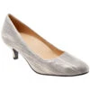 Trotters Kiera Heel Grey Multi Leather (Women's) -Dansko Shop grey 1 33f9d3ff 23d3 48aa 9027 5ad74a64ab79