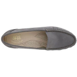 SAS Simplify Loafer Grey Nubuck (Women's) -Dansko Shop grey 6 f6826d1b de92 4cf1 8f7b 6a22769eadd9