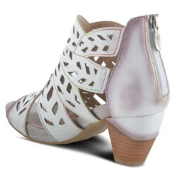 L'Artiste By Spring Step Icon Shootie Off White Leather (Women's) -Dansko Shop iconw 6