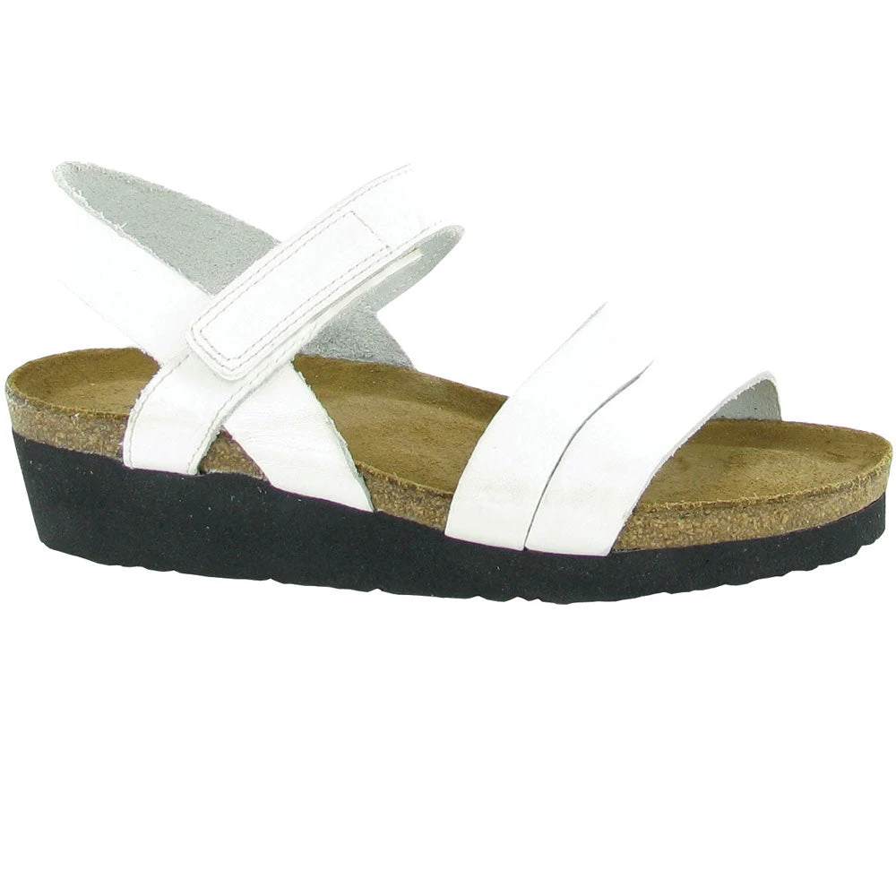 Naot Kayla Sandal White Leather (Women's) 3 Naot Kayla Sandal White Leather (Women's)