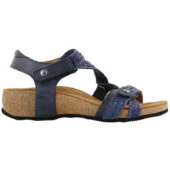 Taos Trulie Sandal Navy Leather (Women's) -Dansko Shop navy 3 0b0b7dd8 a155 4bb5 9ee5 2326c82ec253