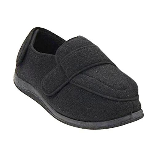 Foamtreads Physician Extra Wide Slipper Black (Men's) -Dansko Shop physician 1 grande 97922846 d41b 4dc2 9ef5 c2cb6e81a770