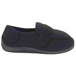 Foamtreads Physician Extra Wide Slipper Black (Men's) -Dansko Shop physician 3