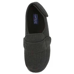 Foamtreads Physician Extra Wide Slipper Black (Men's) -Dansko Shop physician 6