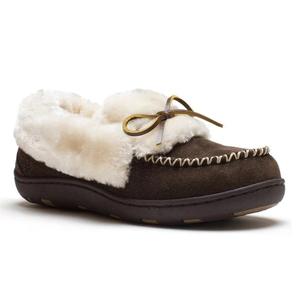 Tempur-Pedic Laurin Slipper Chocolate Suede (Women's) 3 Tempur-Pedic Laurin Slipper Chocolate Suede (Women's)