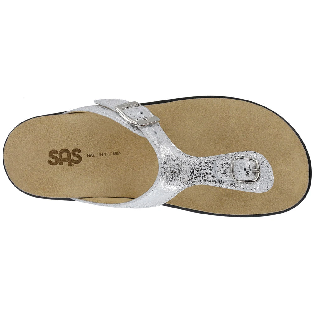 SAS Sanibel Sandal Shiny Silver (Women's) 7 SAS Sanibel Sandal Shiny Silver (Women's) - Image 5