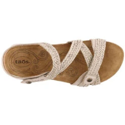 Taos Trulie Sandal Stone Leather (Women's) -Dansko Shop stone 6 36efaa40 67c0 475f b0a1 6b2850b3d15b