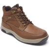 Dunham 8000 Mid Waterproof Boot Tan Leather (Men's) -Dansko Shop tan 1 81c82ac5 bf07 4e28 830c be185490f604