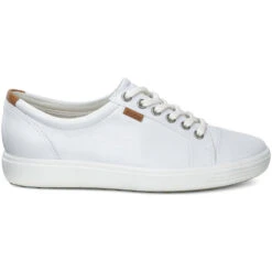Ecco Soft 7 Sneaker White Leather (Women's) -Dansko Shop white 3 fa4c1d04 dd8c 4ad6 b1d1 83ba79884240