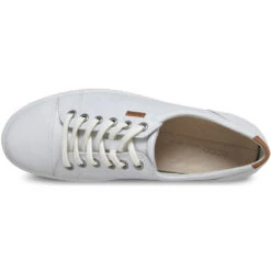 Ecco Soft 7 Sneaker White Leather (Women's) -Dansko Shop white 6 b19b8591 3254 4638 b7ab 99b99d07c079
