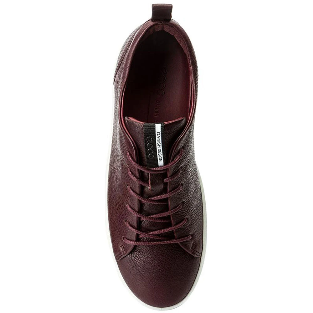 Ecco Soft 8 Sneaker Bordeaux Leather (Women's) 4 Ecco Soft 8 Sneaker Bordeaux Leather (Women's) - Image 2