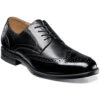 Florsheim Midtown Wingtip Oxford Black Leather (Men's) -Dansko Shop wingtip black web 1